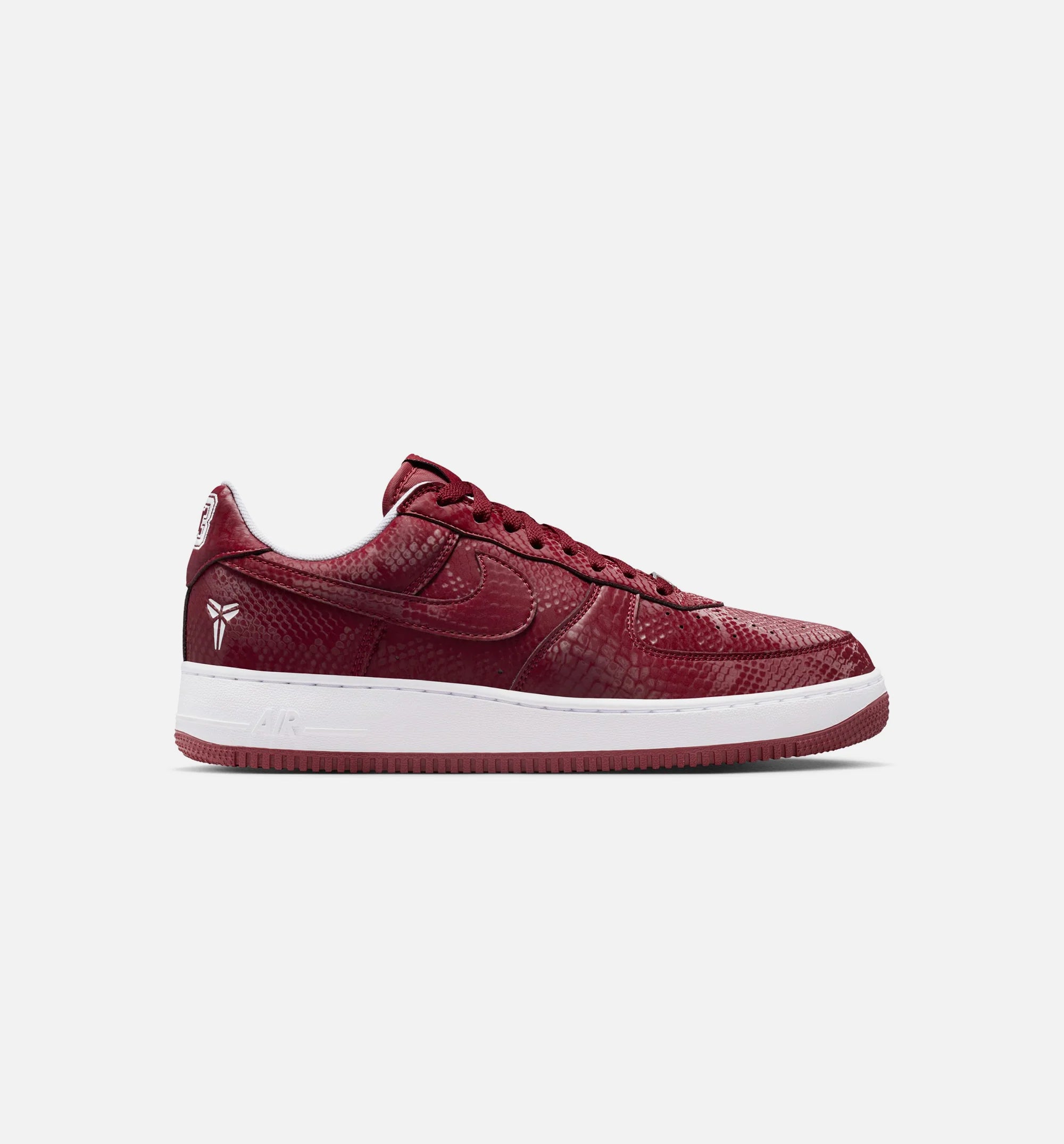 Kobe Air Force 1 Low Merion Mens Lifestyle Shoe Team Red White