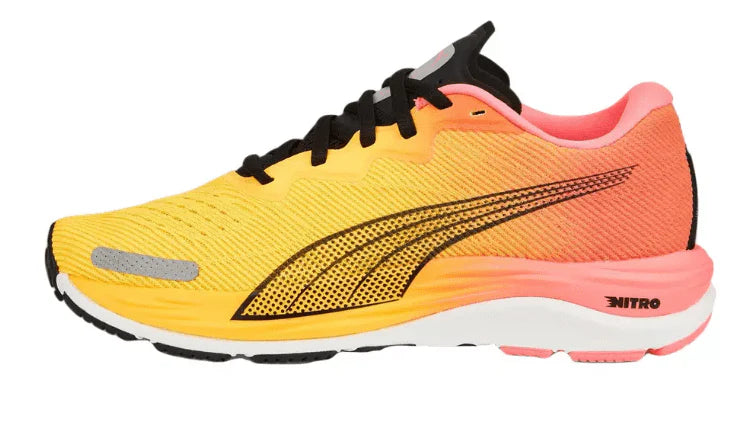 PUMA Velocity NITRO 2 Running Shoes Sun Stream Sunset Glow