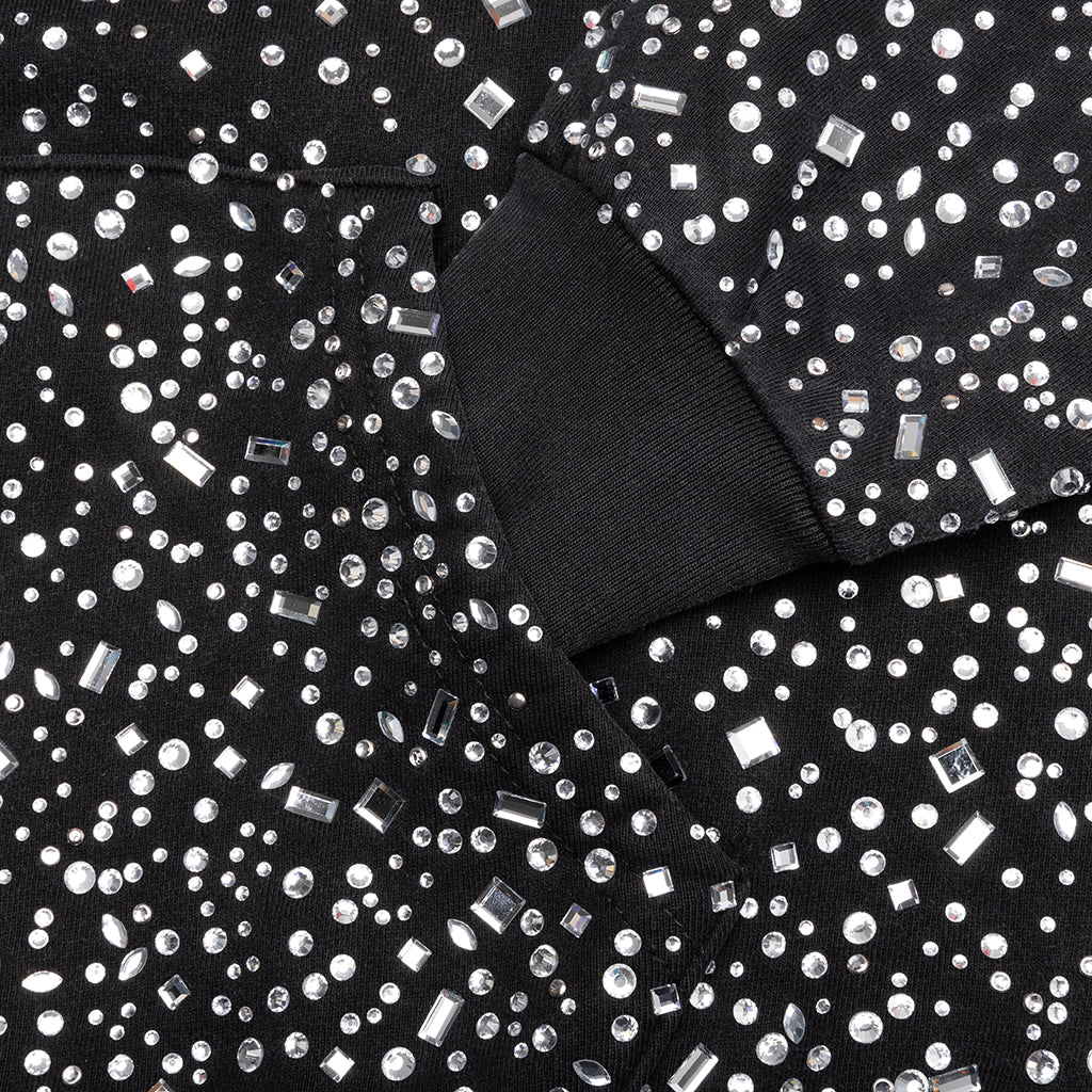 Shattered Glass Hoodie Black