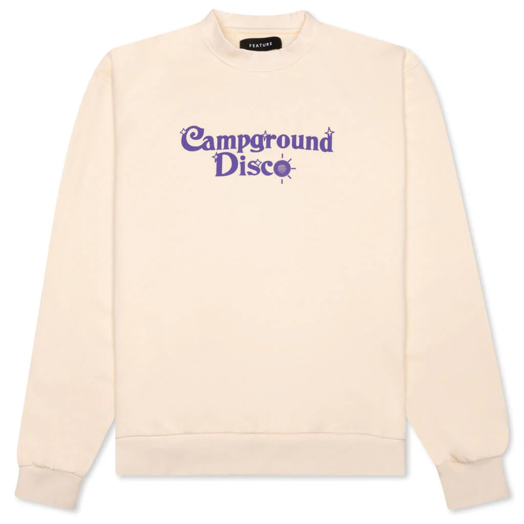 Disco Crewneck Almond Oil