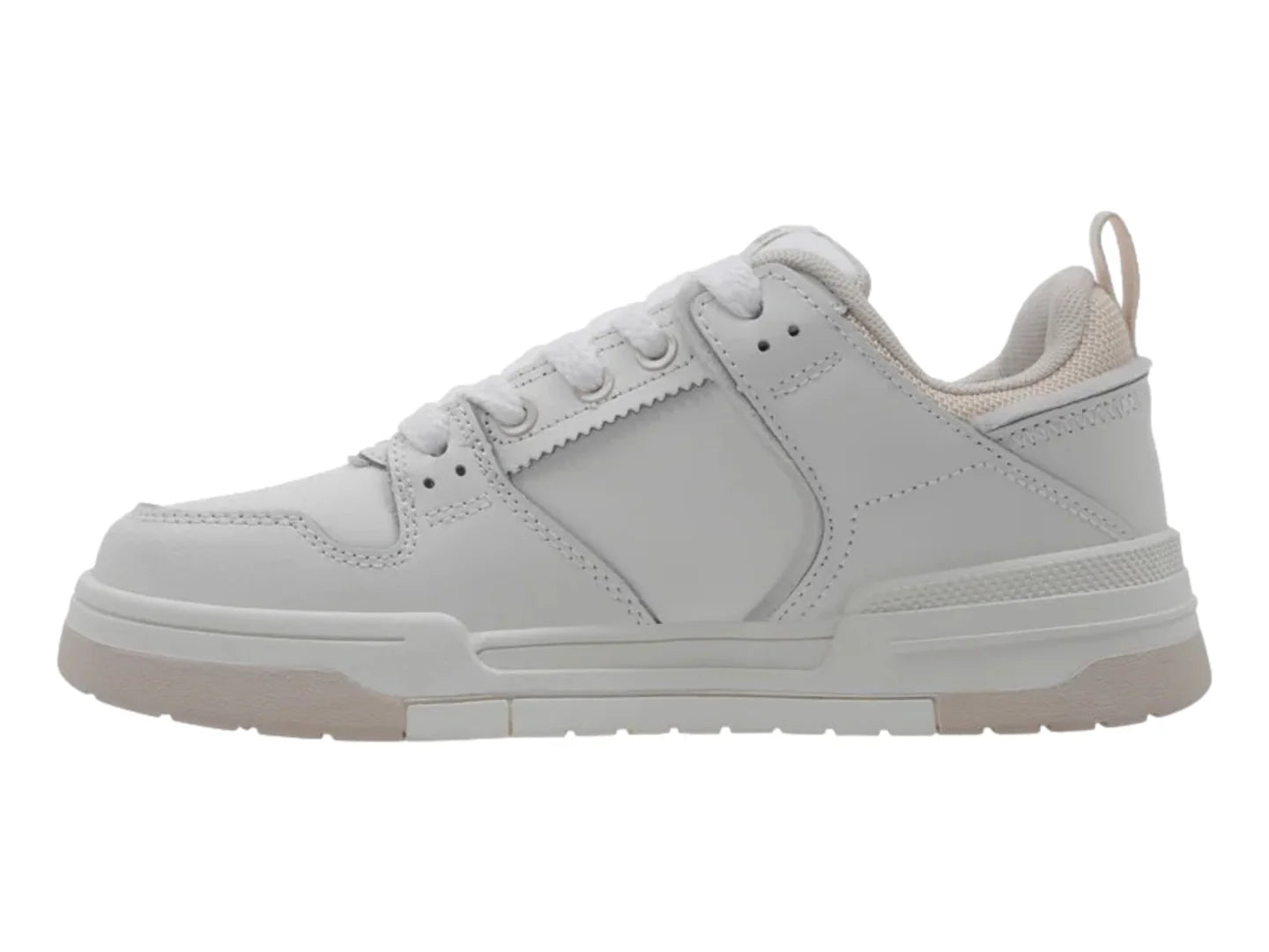 Tenis K Swiss Barnat Blanco y Beige para Mujer