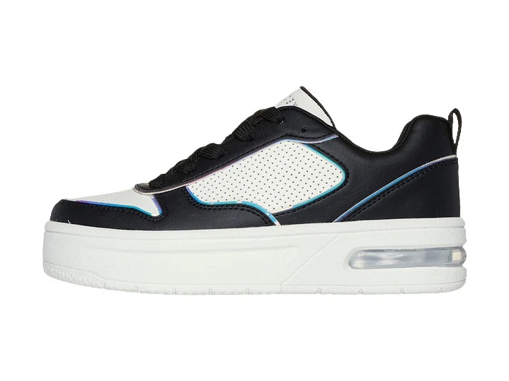 Tenis Skechers Court Hi Air Negro para Niña