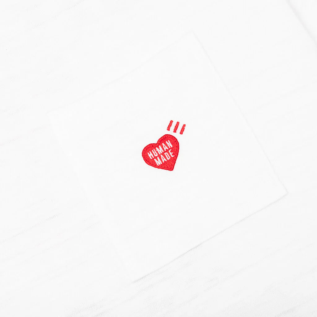 Pocket T Shirt 2 White