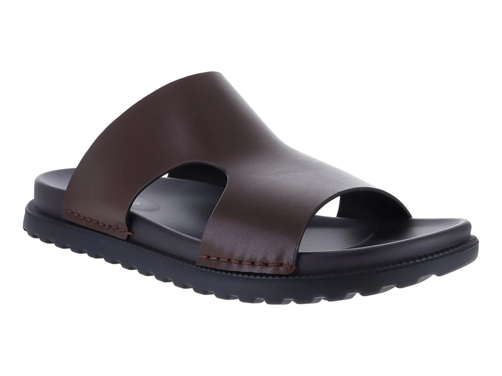 Sandalias Slide Buenissimo Color Café para Hombre