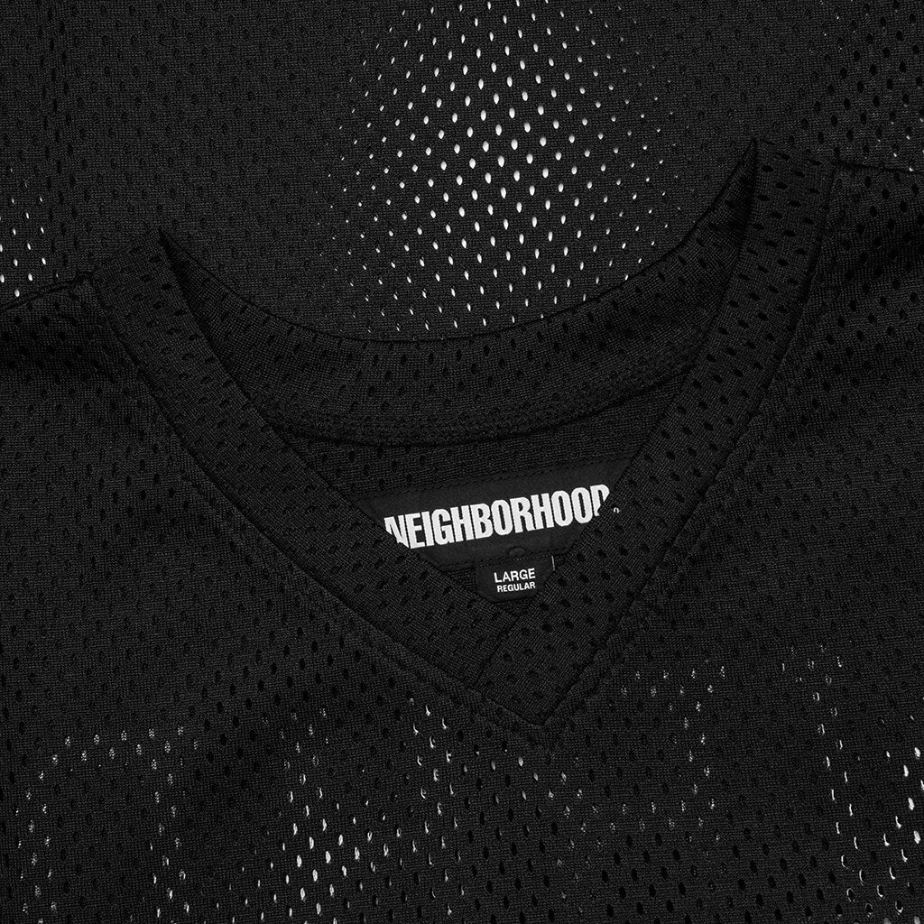Hockey S S V Neck Black