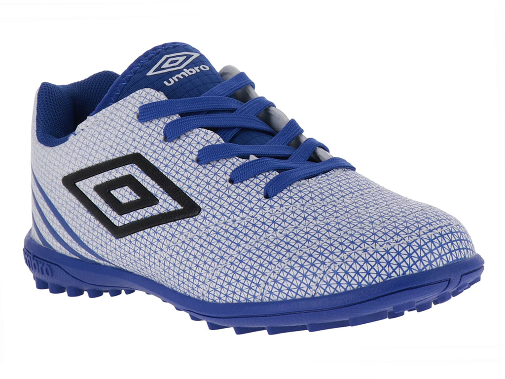 Tenis de Fútbol Umbro Toccare IV Blanco y Azul para Niño