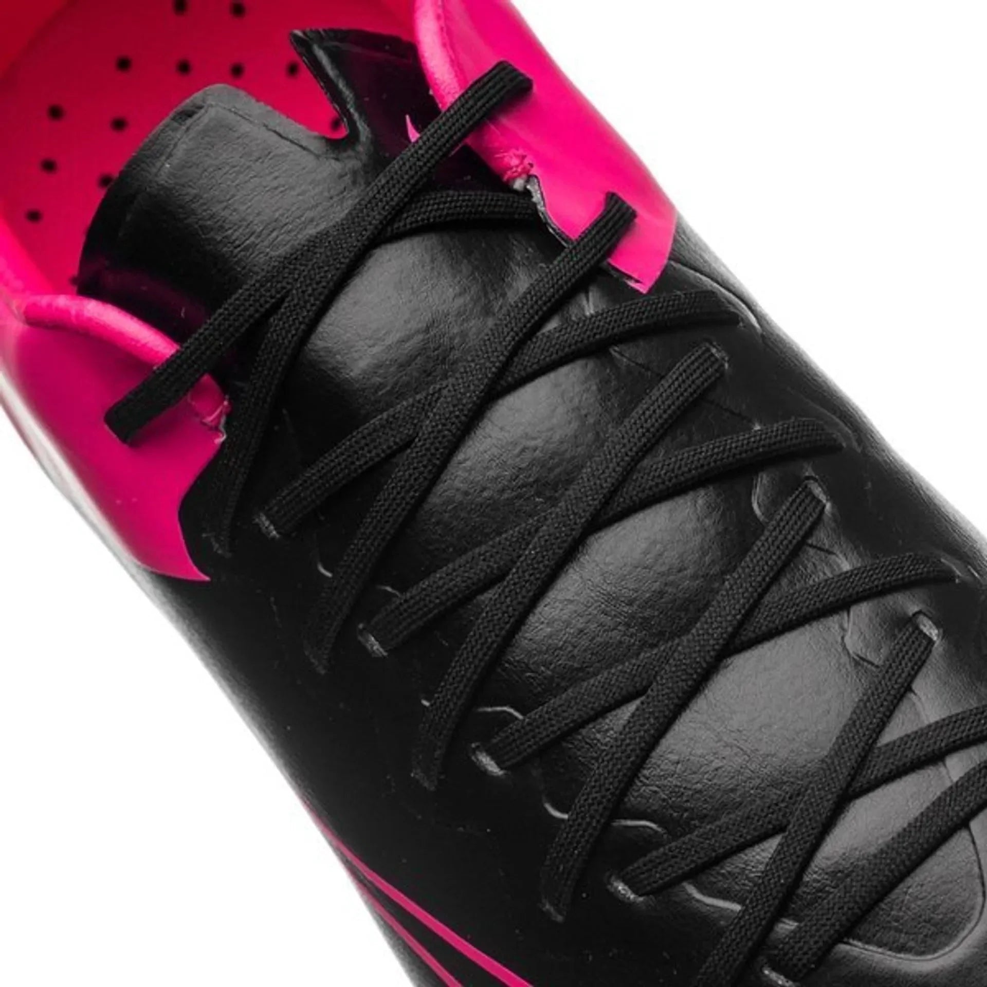 Nike JR Mercurial Vapor X FG Firm Ground Soccer Cleats Black Hyper Pink