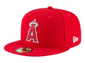 Gorra New Era Los Angeles Angels Roja Visera Plana
