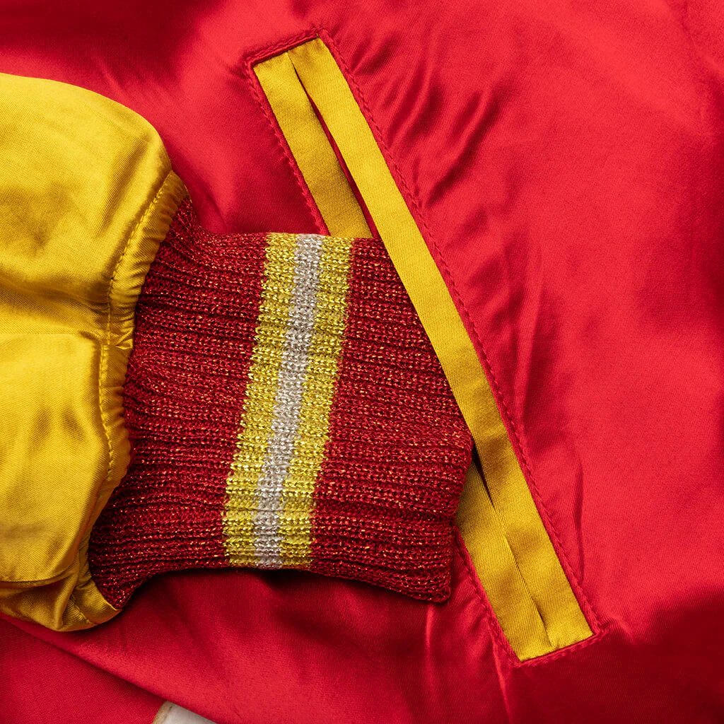 Saint Varsity Jacket Red