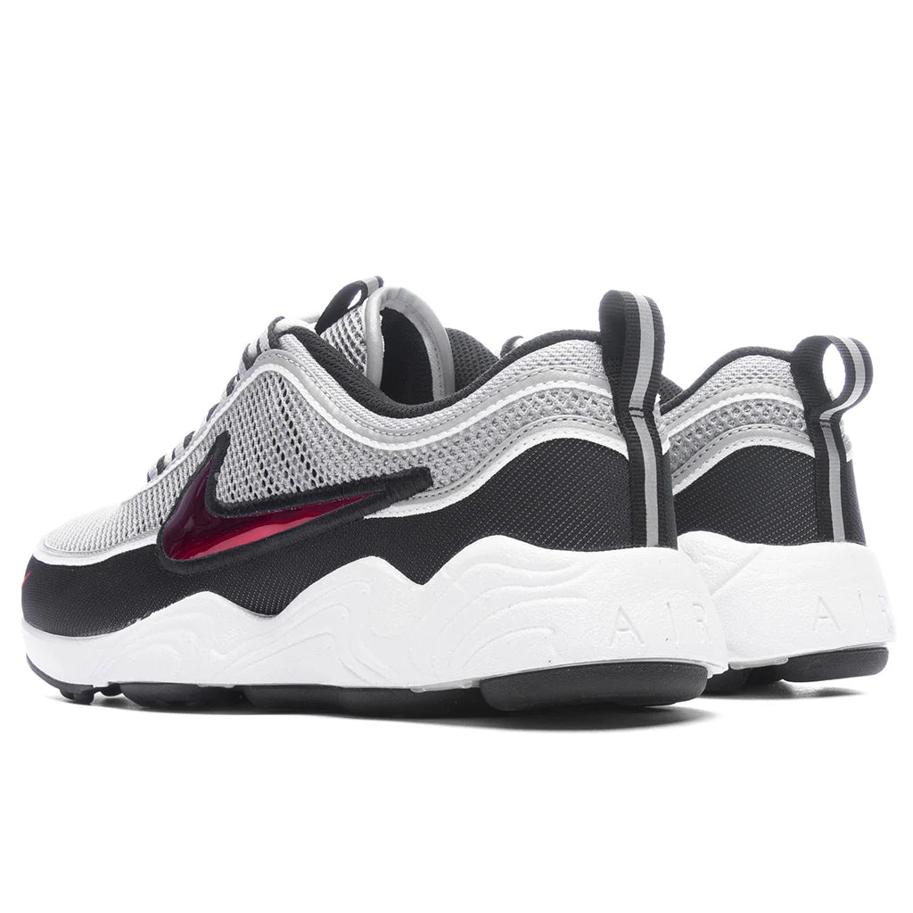 Air Zoom Spiridon SP Metallic Silver Sport Red Black White