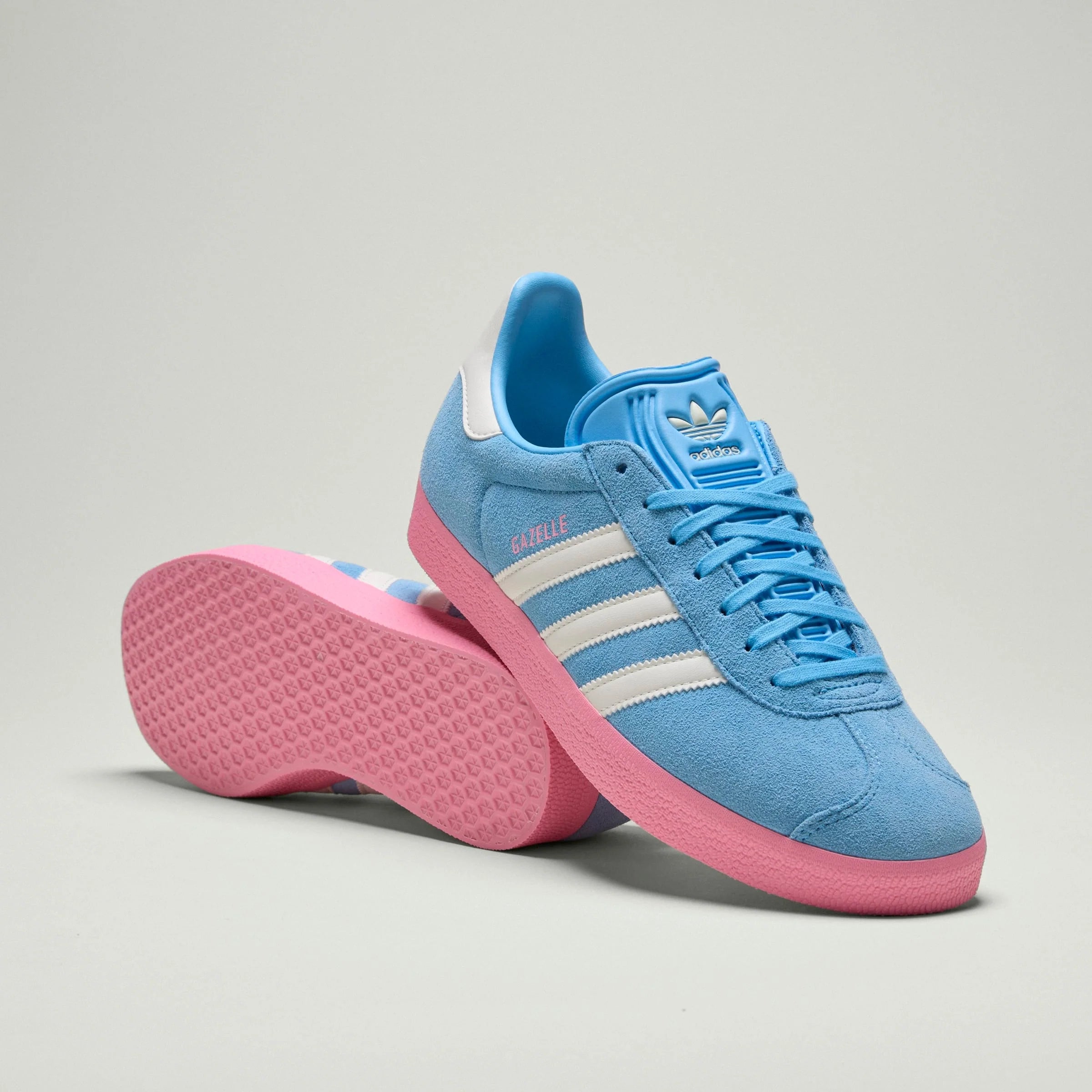 adidas Gazelle Inter Miami CF Shoes Light Blue White