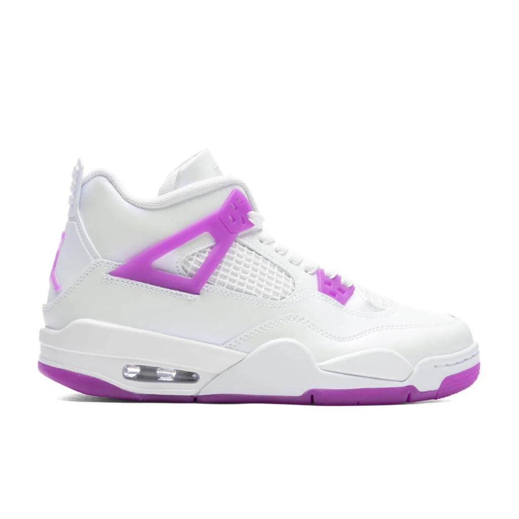 Jordan 4 Retro GS White Hyper Violet