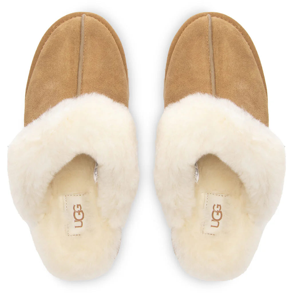 Womens Disquette Slipper Chestnut