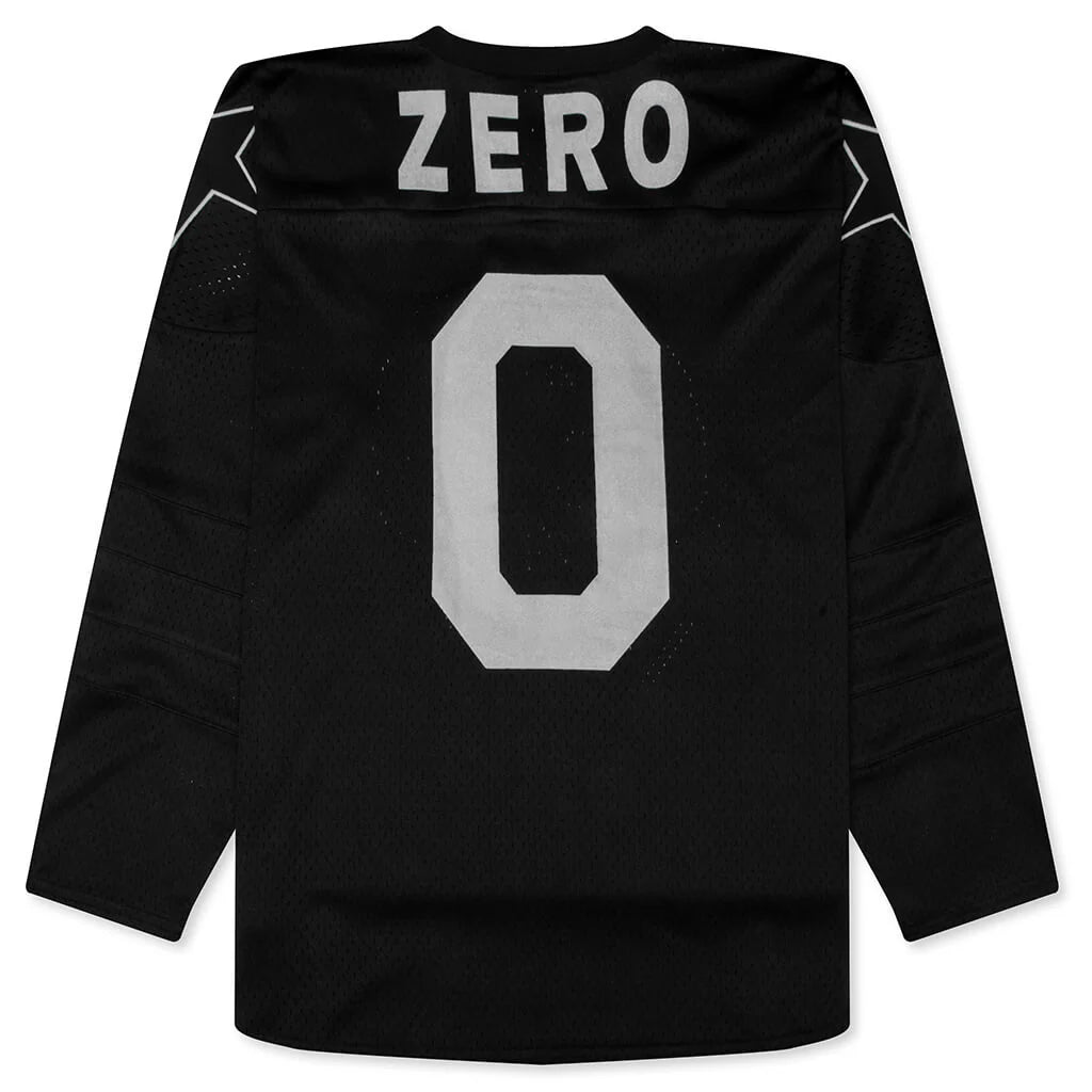 Pleasures x Zero Jamie Hockey Jersey Black