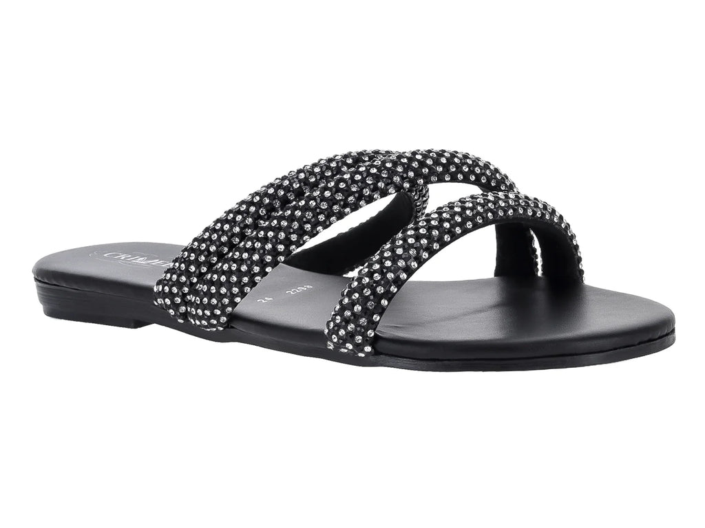 Sandalias Crivelli Negro para Mujer