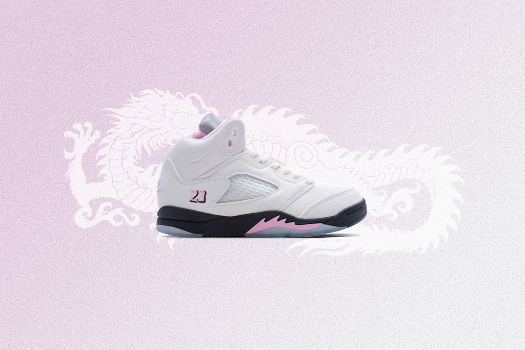 Air Jordan 5 Retro OG 35th Anniversary PS White Black Med Soft Pink White