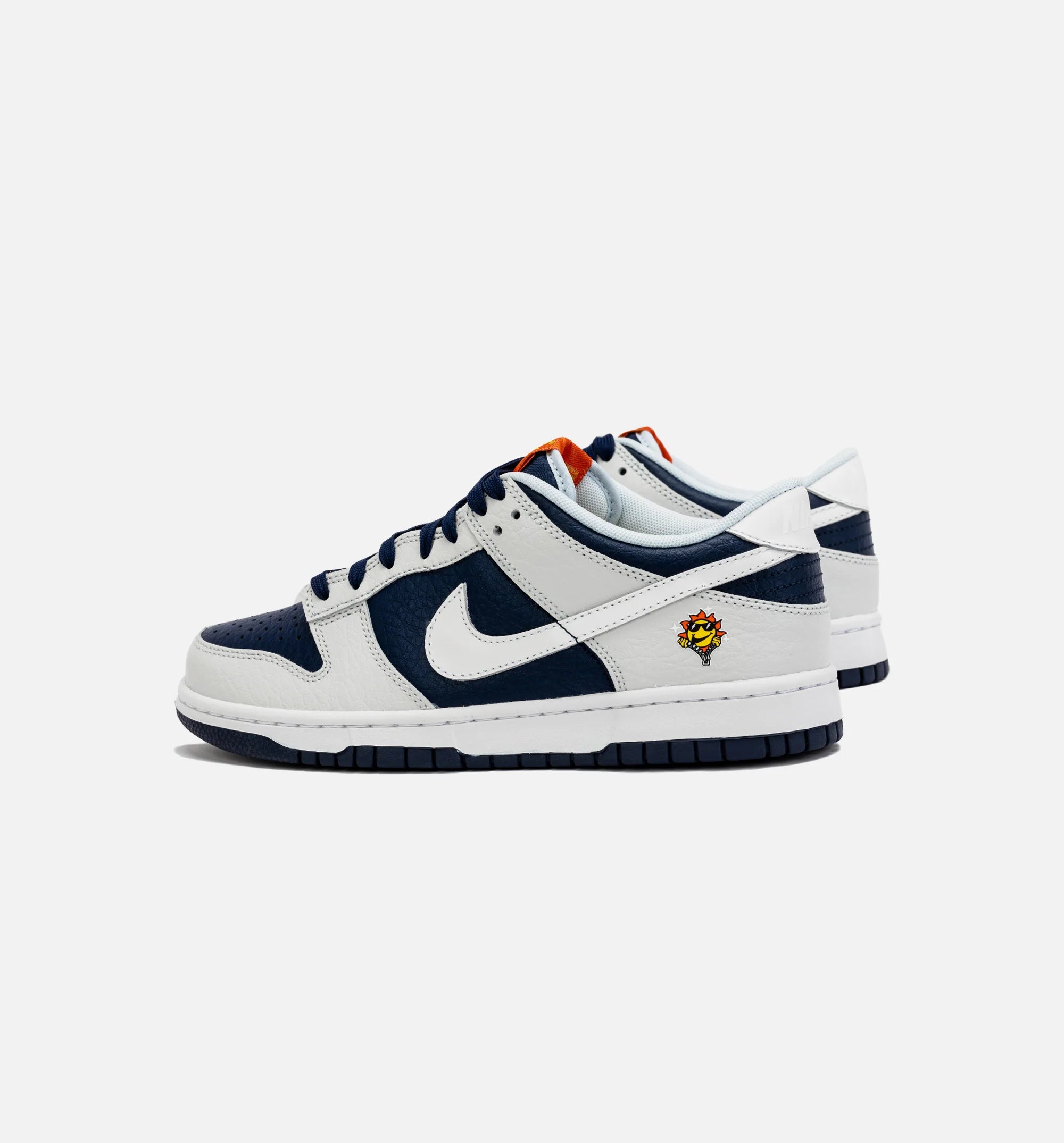 Dunk Low Photon Dust Midnight Navy Grade School Lifestyle Shoe Grey Navy