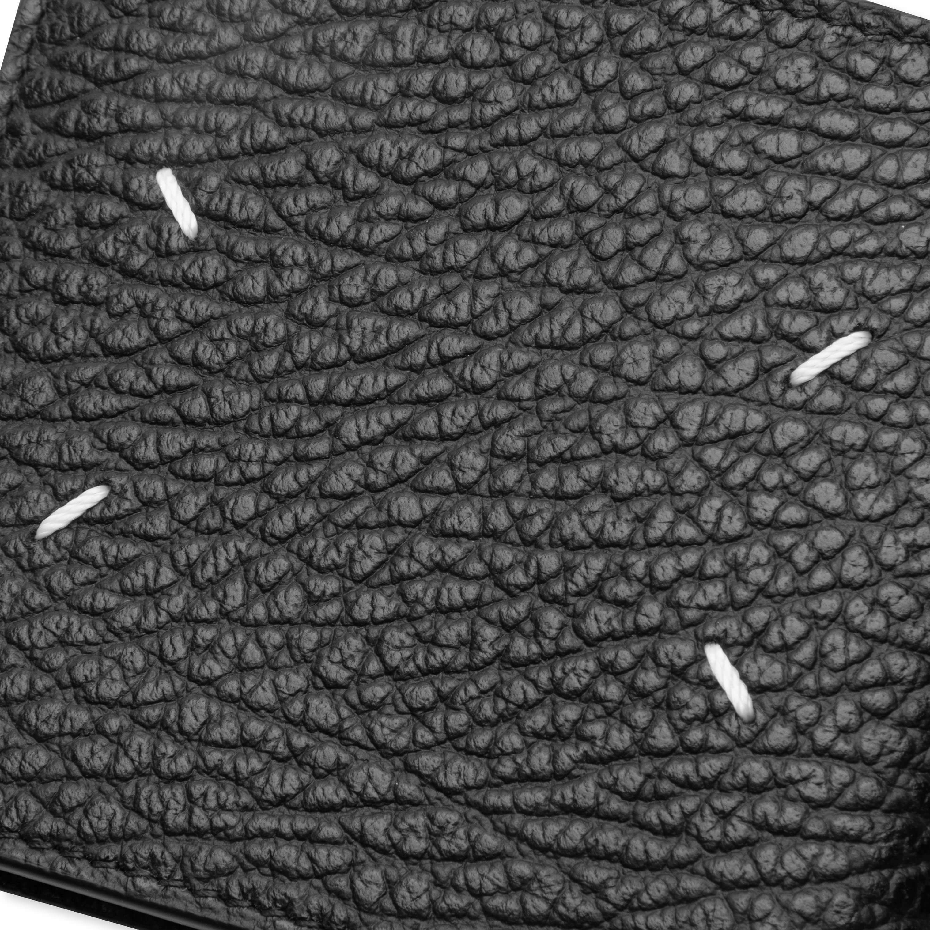 Four Stitches Wallet Black