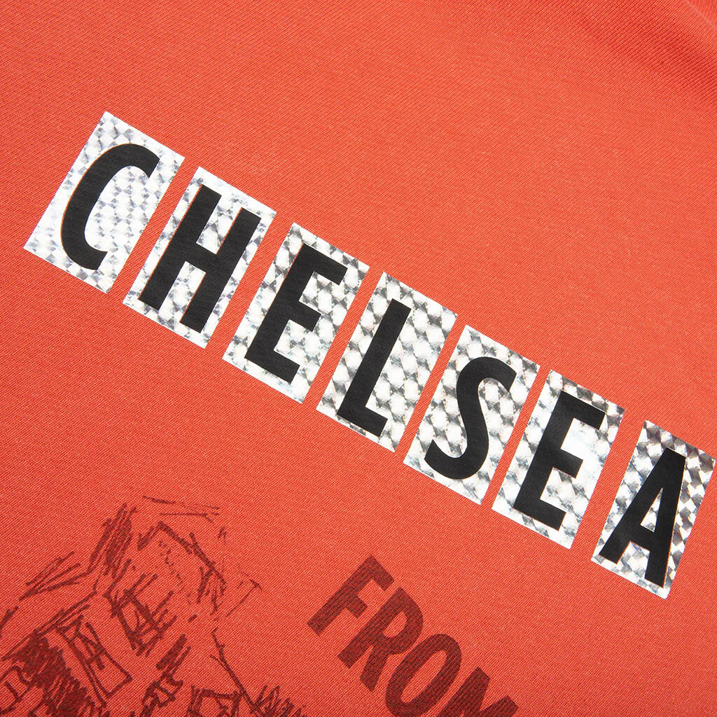 Chelseay Hotel Hoodie Red