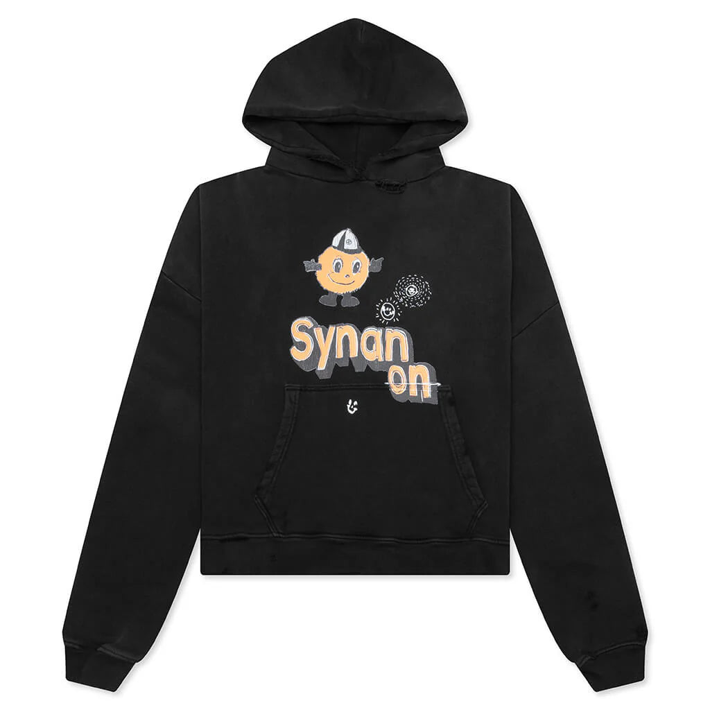 Synanon Hooded Sweatshirt Black