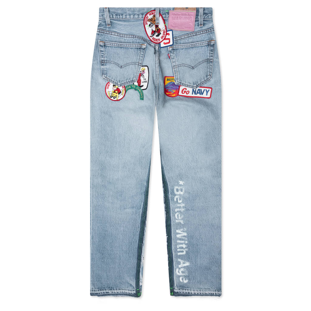 Gentlemens Denim Pants Indigo