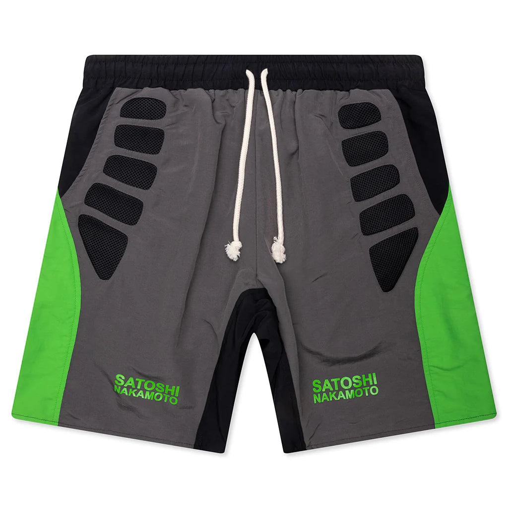 Tech Shorts Grey Green