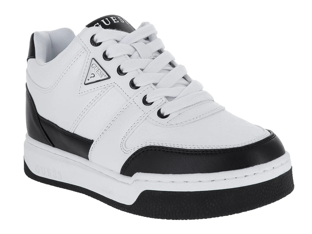Tenis Guess Blanco y Negro para Mujer