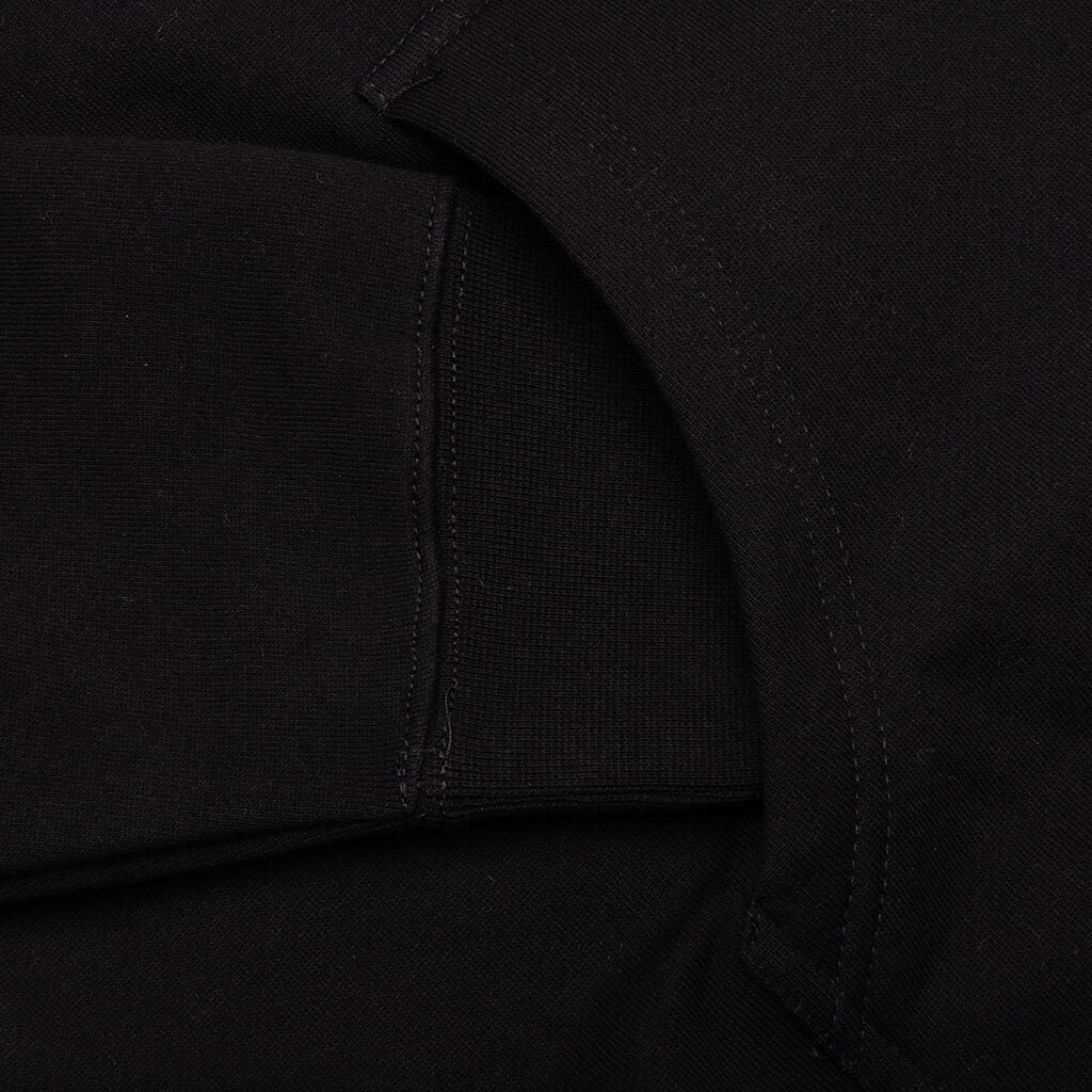 Script Logo Hoodie Black