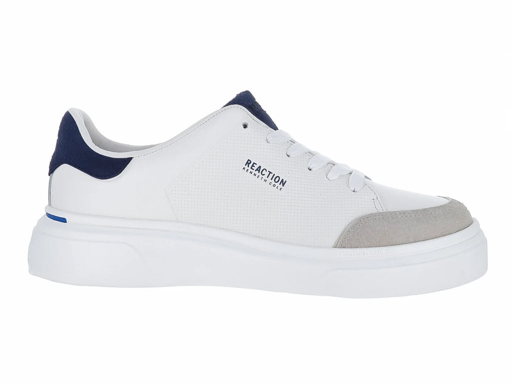 Tenis Kenneth Cole Piel Blanco y Rojo para Hombre