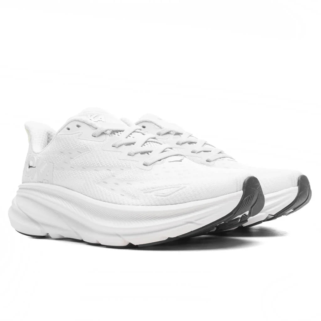 Womens Clifton 9 Cosmic Grey White