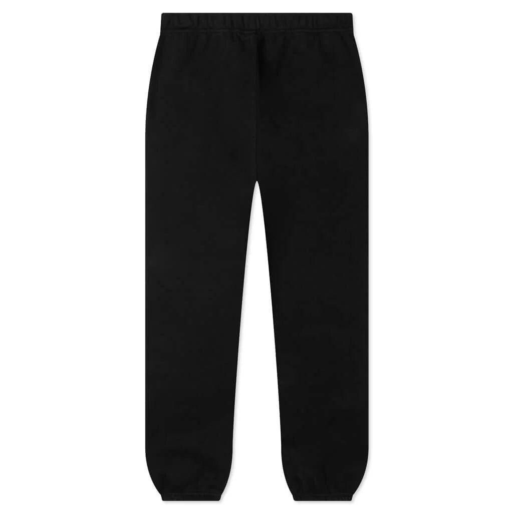 Fleece Essential Sweatpant Black