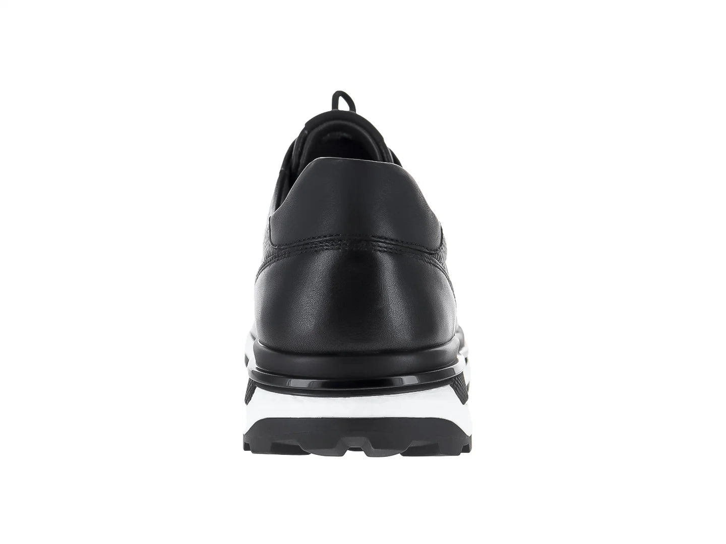 Tenis Buenissimo Negros de Piel para Hombre