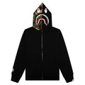 1st Shark Full Zip Hoodie Black