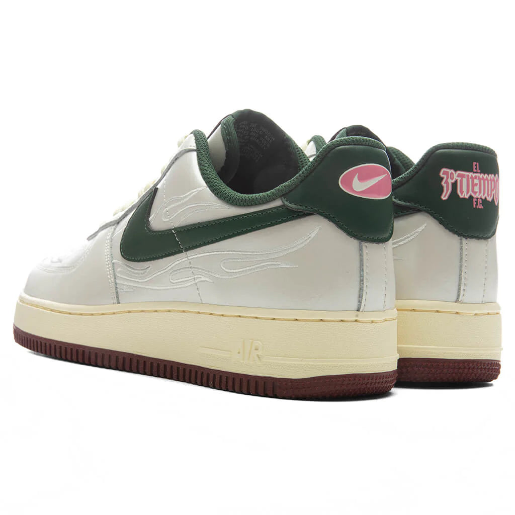 Air Force 1 07 LV8 Mexico Phantom Fir Alabaster Team Red