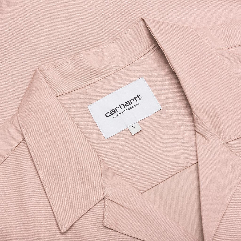 S S Delray Shirt Glassy Pink Black