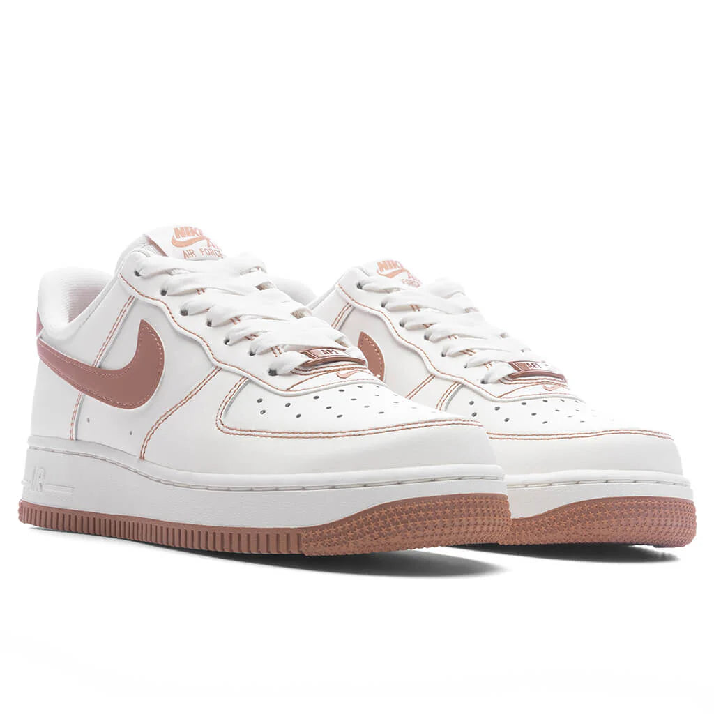 Womens Air Force 1 07 Sail Rose Gold