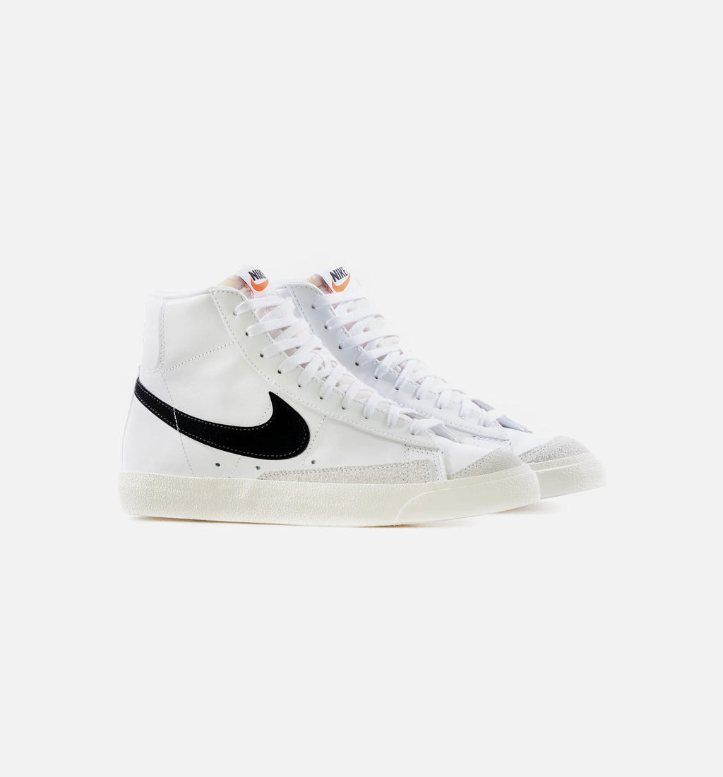 Blazer Mid 77 Vintage Mens Lifestyle Shoe White Black