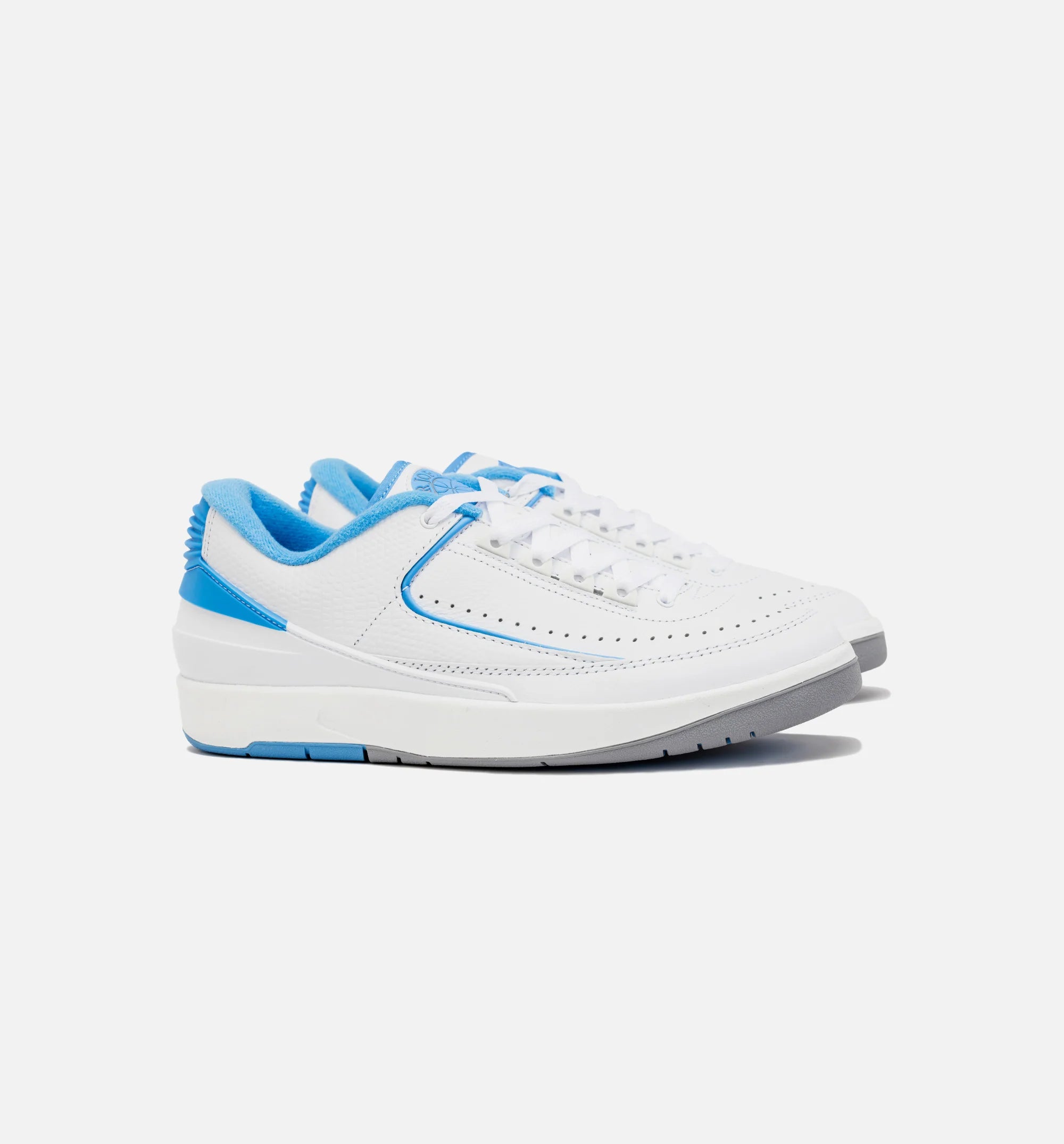 Air Jordan 2 Retro Low University Blue Mens Lifestyle Shoe White Blue