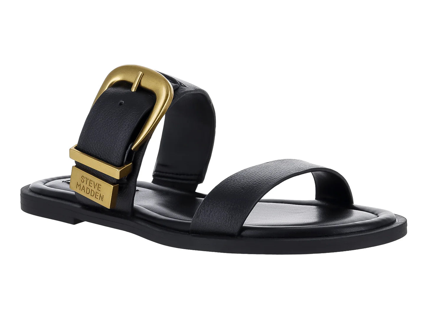 Sandalias Steve Madden Stride Negro para Mujer