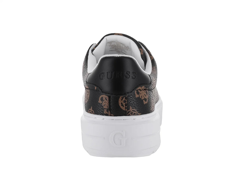 Tenis GUESS Marrón y Negro para Mujer