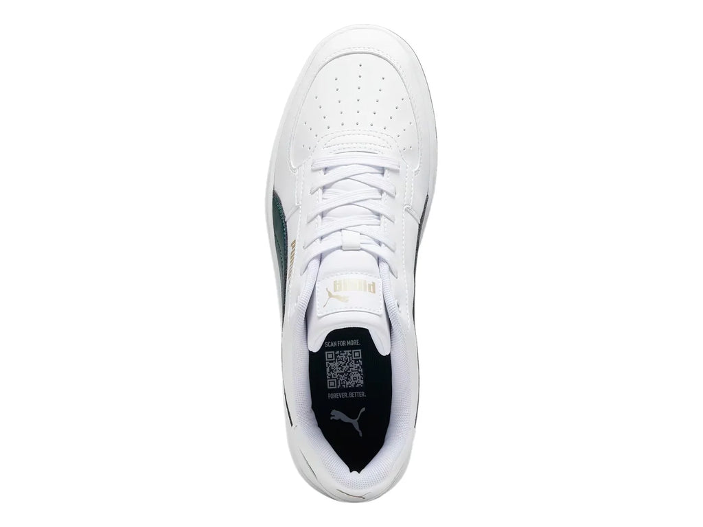 Tenis PUMA Caven 20 Blanco y Verde para Hombre