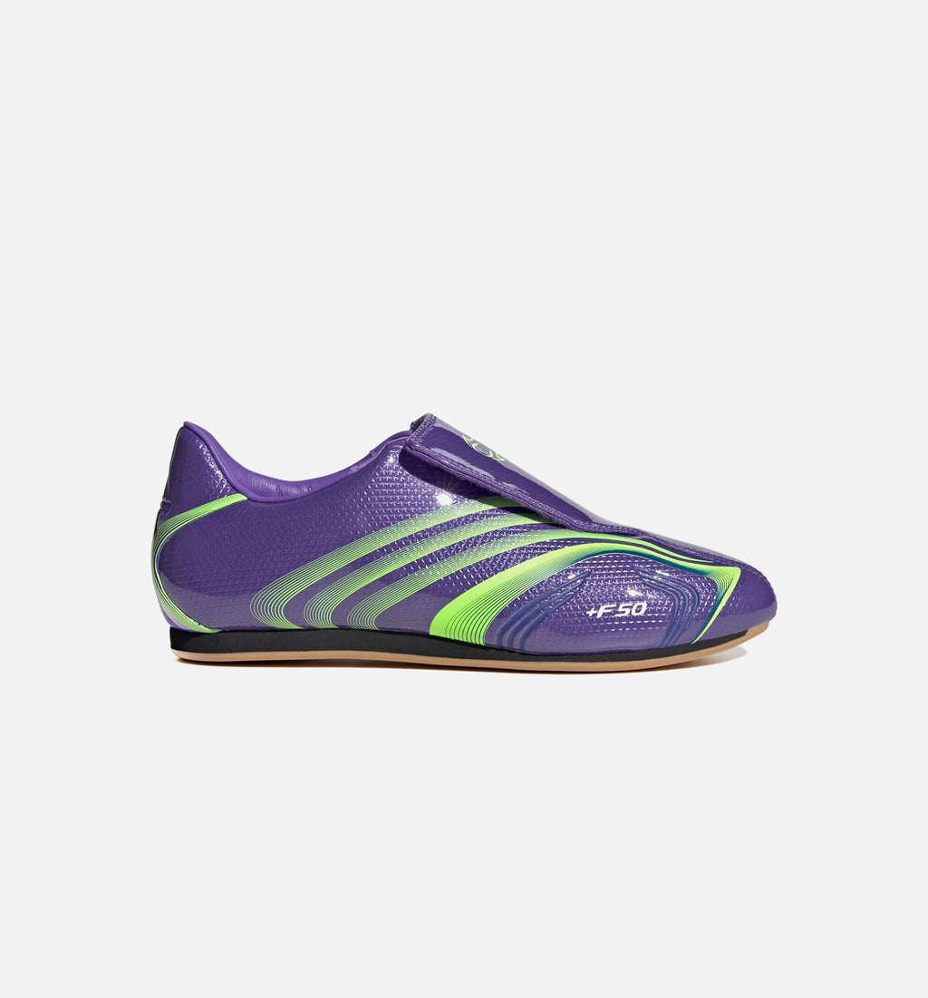 Taekwondo F50 Womens Lifestyle Shoe Purple Rush Lucid Lemon Royal Blue