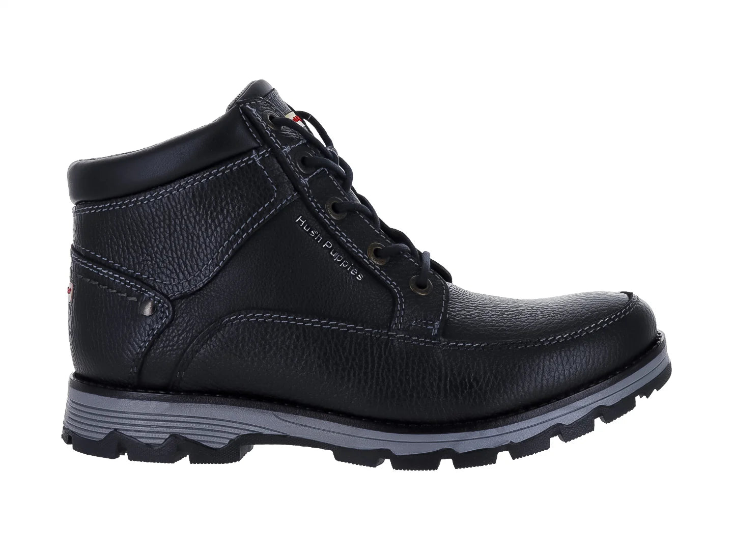 Botas Hush Puppies de Cuero Negro para Hombre