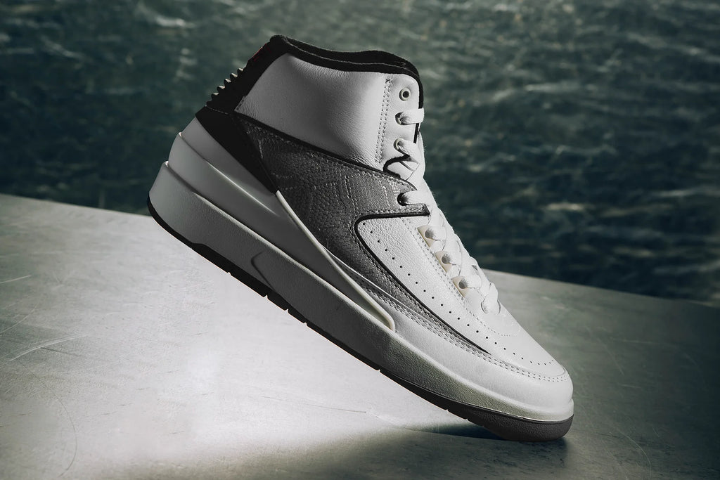 Air Jordan 2 Retro Python White Fire Red Cement Grey