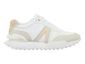 Tenis Lacoste L Spin Deluxe Blanco y Rosa para Mujer