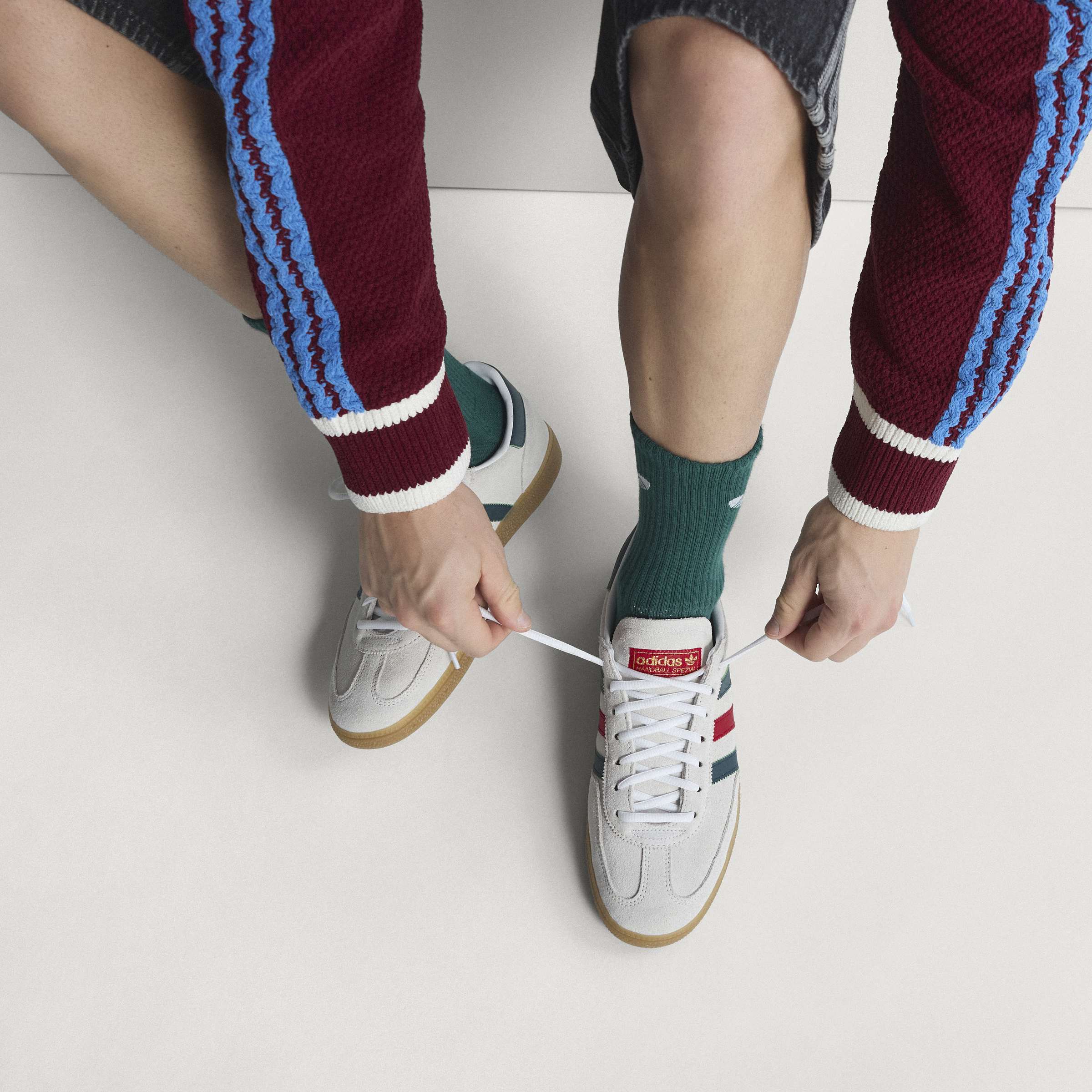 adidas Mexico Handball Spezial Shoes White Scarlet