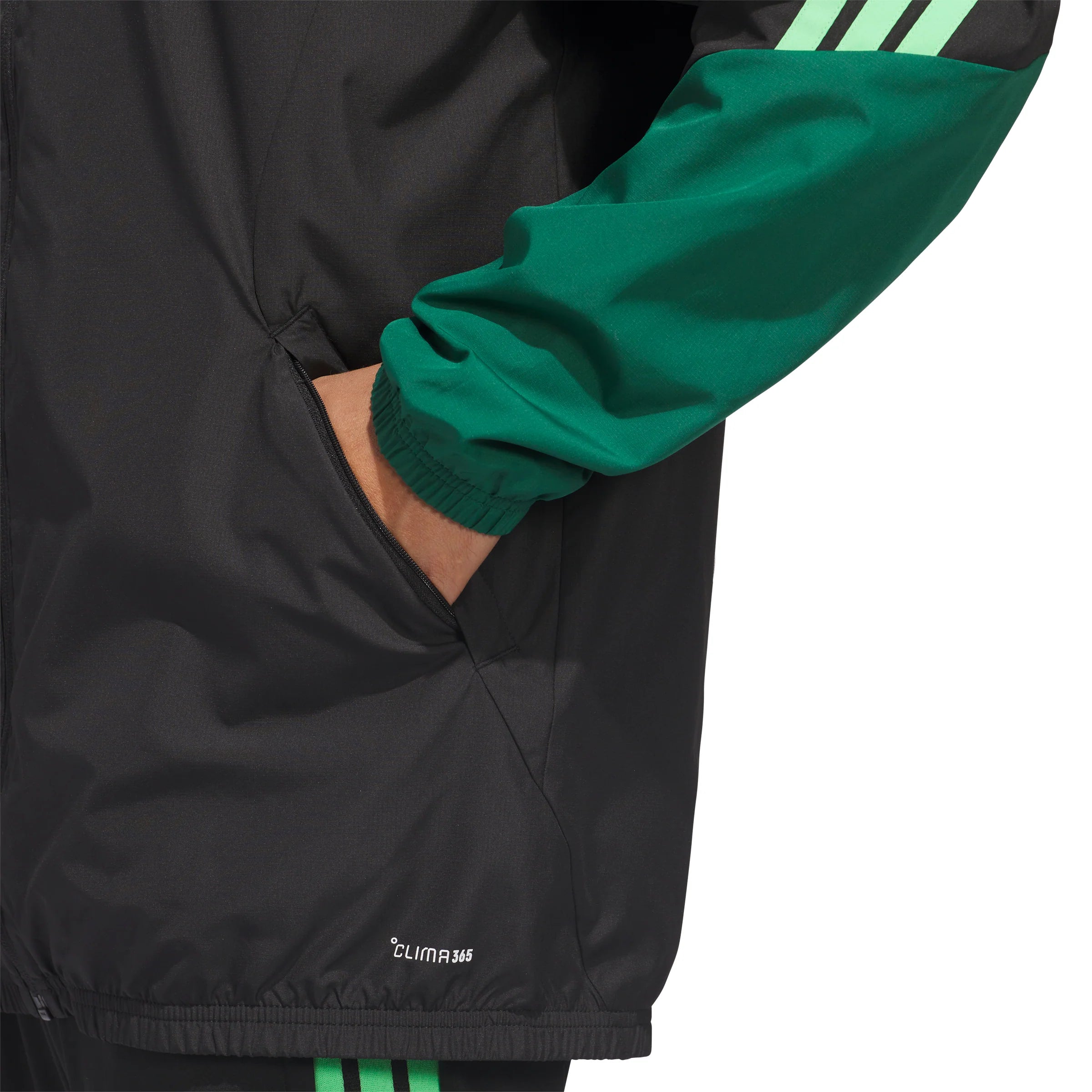 adidas Mexico 26 Tiro All Weather Mens Soccer Jacket Black