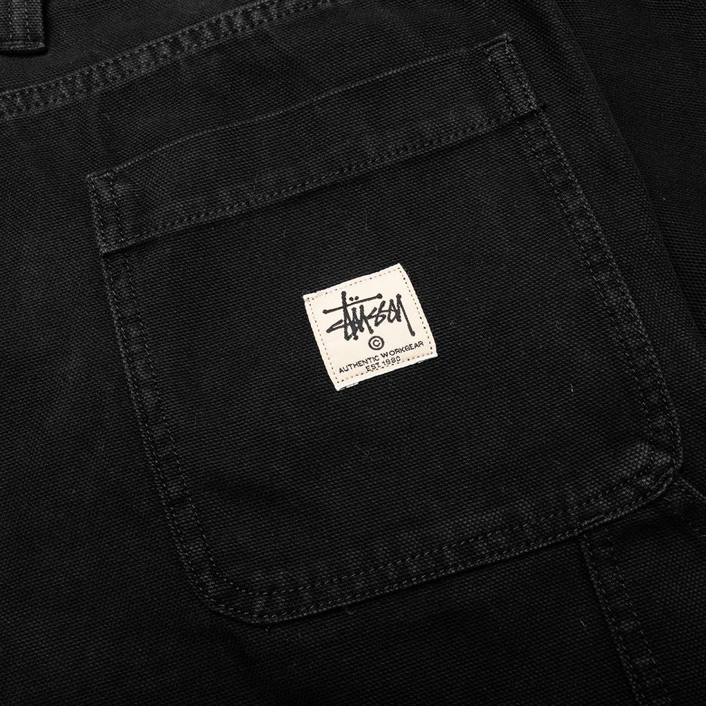 Canvas Work Pant Black