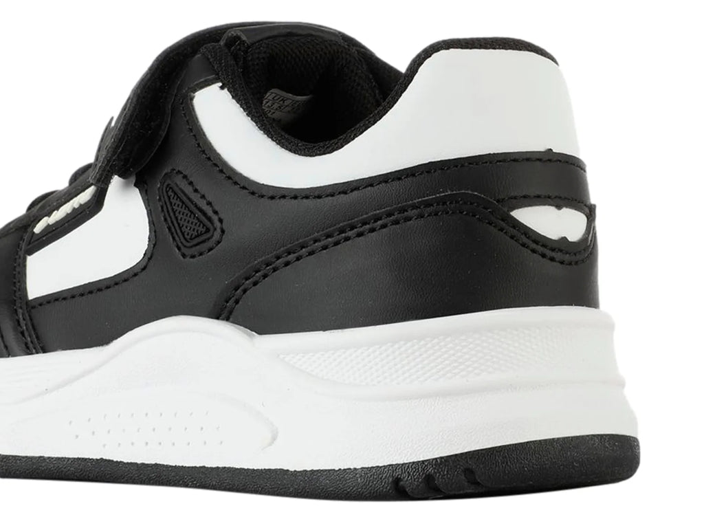 Tenis Lotto Zinzan Blanco y Negro para Niño