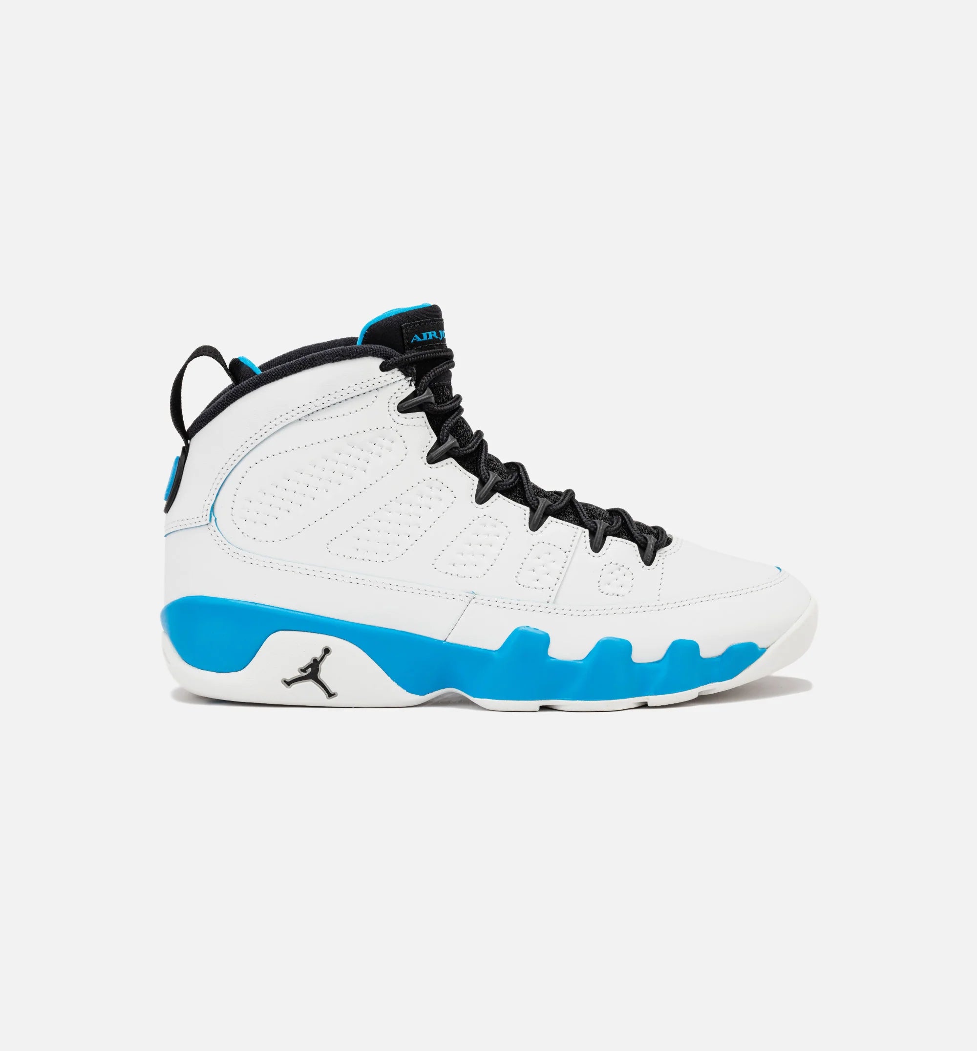 Air Jordan 9 Retro Powder Blue Mens Lifestyle Shoe Summit White Black Powder Blue